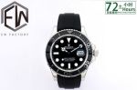 EW Factory Replica Rolexes J21  Ice Blue Luminous 42MM Watch